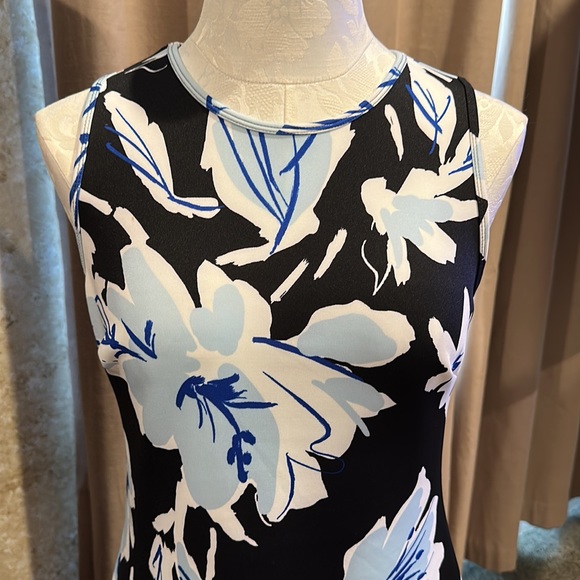 Chaps flowered dress size 10 NWT - Picture 2 of 7